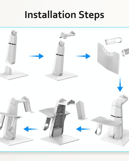 Universal Vr Headset Stand For Apple Vision Pro And Meta Quest 3 2-1922443402440478726