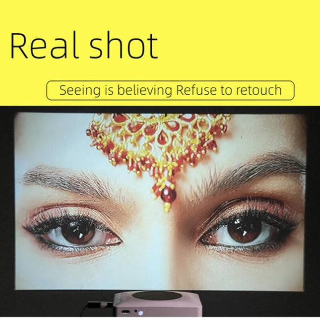 1080P Mini Wifi Projector - Wireless Screen Mirroring-1915196515752742915