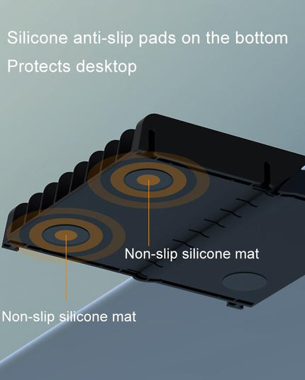 Desktop Cd Storage Stand - Large Capacity Black-1915196818300473348