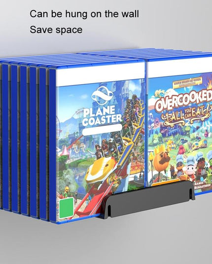 Desktop Cd Storage Stand - Large Capacity Black-1915196818300473349