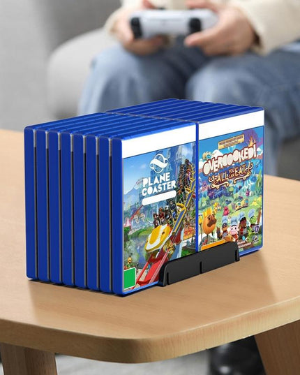 Desktop Cd Storage Stand - Large Capacity Black-1915196818300473350