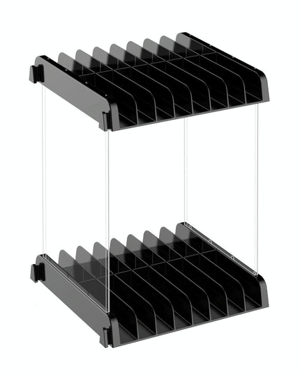 Wall-Mounted Game Card Cd Storage Bracket - Black-1915196932880470016