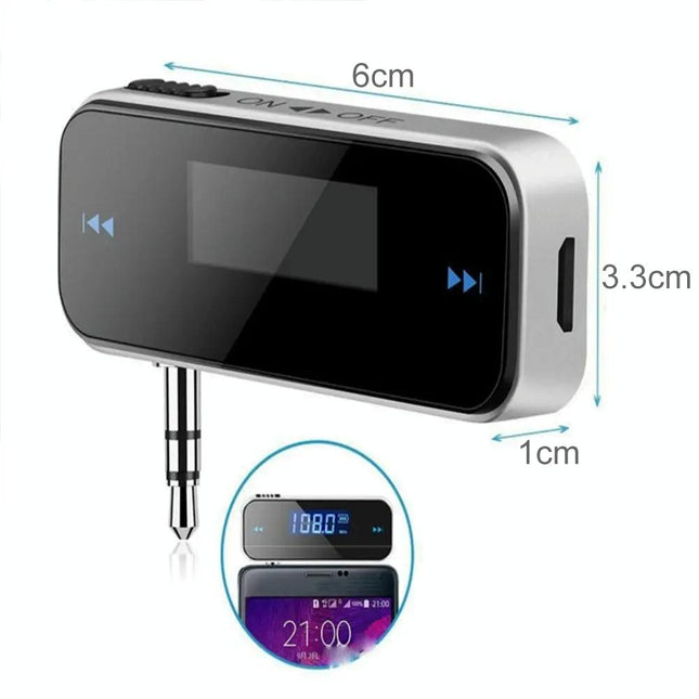 Mini Wireless Car Mp3 Player With 3.5Mm Audio Transmitter-1915198082421755906