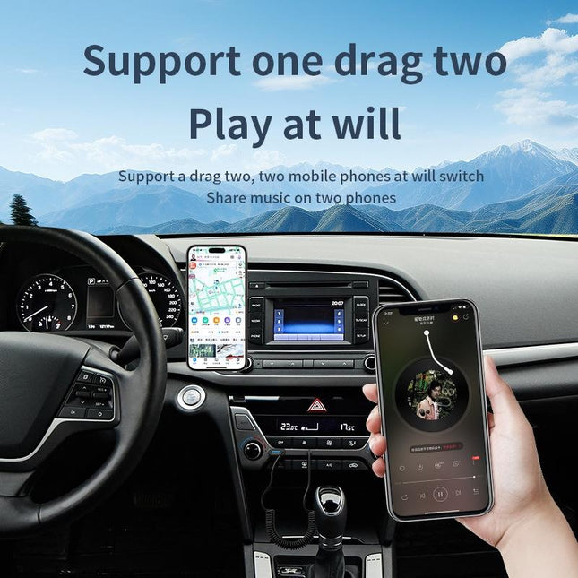 Usb Car Bluetooth Receiver With Bluetooth 5.4 And U Disk Support-1915198076809777159