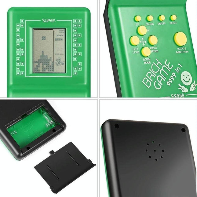 Handheld Classic Brick Game Console With 7 Built-In Games-1915198436567814148
