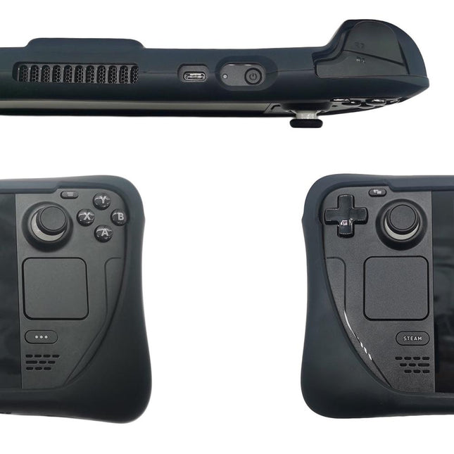 Steam Deck Silicone Case Set With Holder - Protect Your Console-1915197072076836865