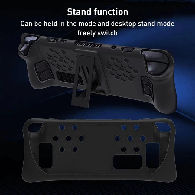Steam Deck Silicone Case Set With Holder - Protect Your Console-1915197072076836868