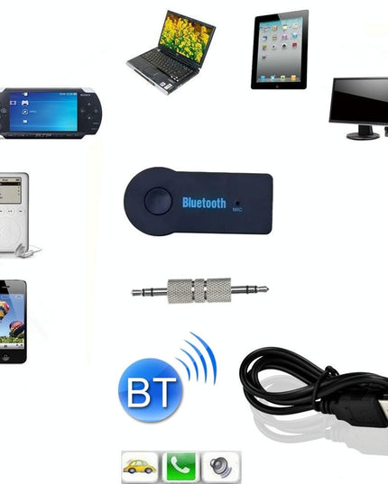 Wireless Music Receiver For Iphone / Ipad / Car / Headphone / Stereo - Portable Mini Boombox-1915196510086238214