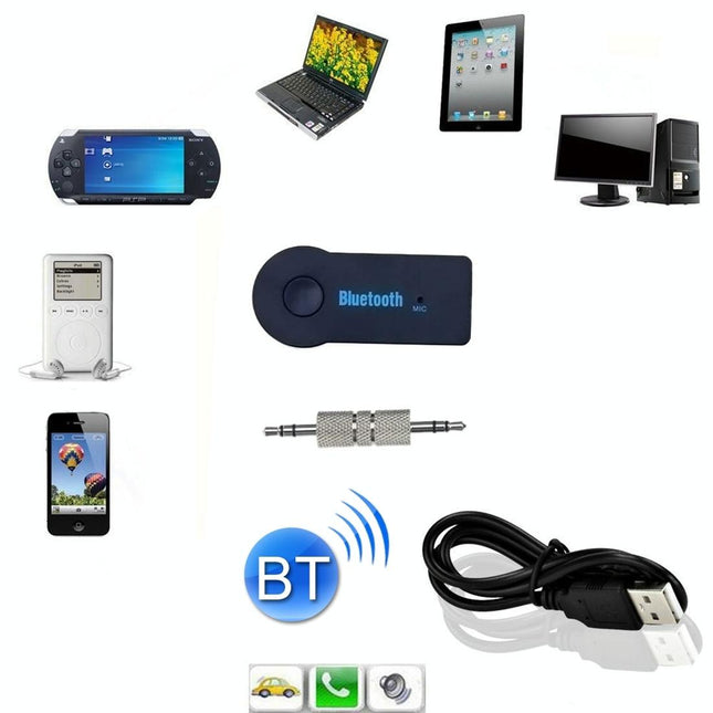 Wireless Music Receiver For Iphone / Ipad / Car / Headphone / Stereo - Portable Mini Boombox-1915196510086238214