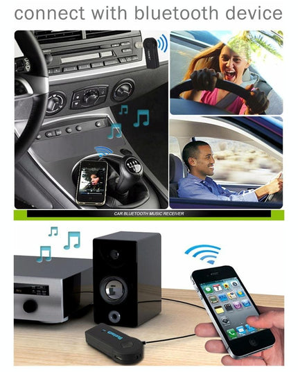 Wireless Music Receiver For Iphone / Ipad / Car / Headphone / Stereo - Portable Mini Boombox-1915196510086238217