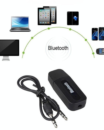 Portable Bluetooth Audio Adapter For M1 Player - Black-1915196744891764740