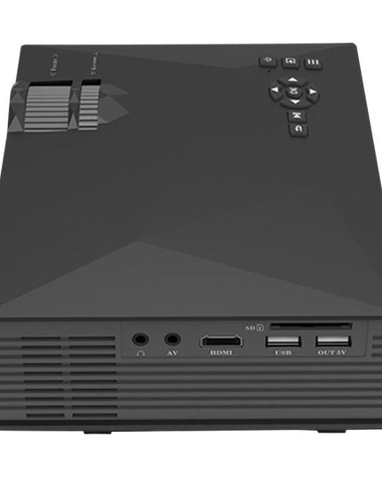 Home Theater Hd 1080P Led Projector - 80 Lumens Usb / Sd / Hdmi / Vga / Ir Support-1915197084609417219