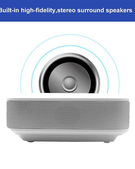 Portable Home Theater Projector - 1600 Lumens Hd Silver-1915196597466173445