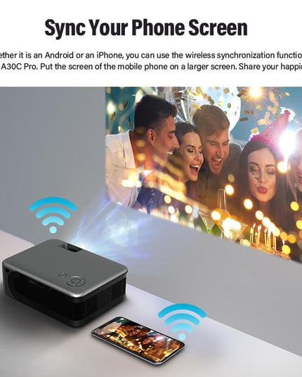 Portable Home Theater Projector - 3000 Lumens 480P-1915196613719101447