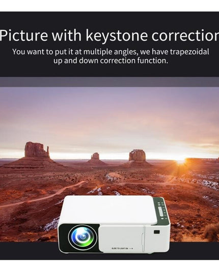 Smart Projector With 100 Ansi Lumens And 1024X600 Resolution Supports Hdmi / Sd / 2 Usb / Audio 3.5Mm Same Screen Version-1915198063002128389
