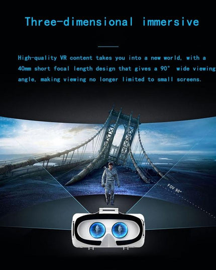 High-Fidelity Vr Headset For 4.7-6.1 Smartphones - 3D Glasses-1915196624100003846