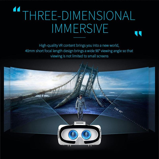 Virtual Reality Headset For 4.7-6.1 Smartphones - 3D Glasses-1915196634862587907