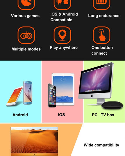 Bluetooth Gamepad Controller - Wireless-1915196747697754117