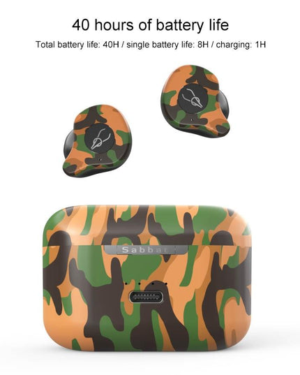 Waterproof Wireless Bluetooth Earphones With Charging Box - X12 Ultra- Sahara Camo-1915198089707261954