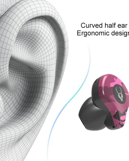 Waterproof Wireless Bluetooth Earphones With Charging Box - X12 Ultra- Sahara Camo-1915198089707261955