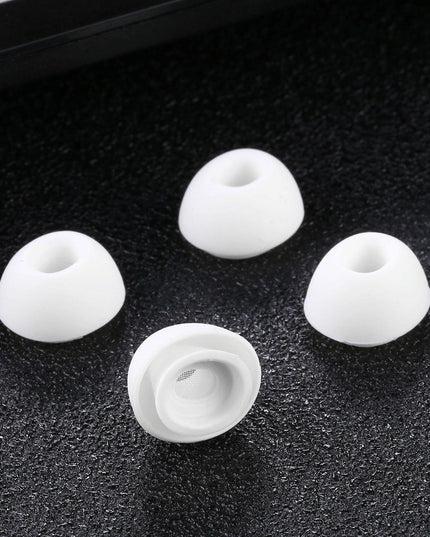 Soft Silicone Ear Caps For Airpods - 2 Pairs With Net-1915198116244623361