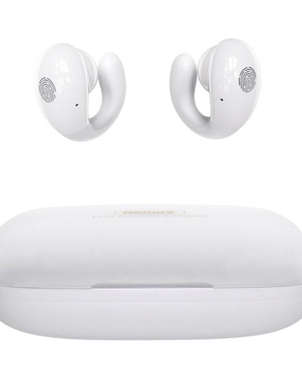 Wireless Stereo Bluetooth Earphones - Clip Style White-1915196955068338176