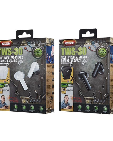 Wireless Gaming Earbuds - True Stereo Bluetooth 5.0 White-1915196843466297346