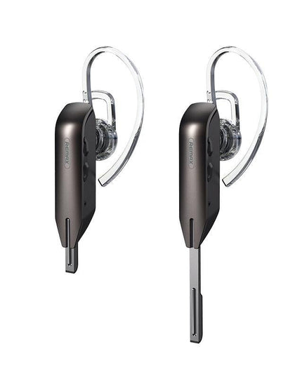 Wireless Metal Bluetooth Earphone With Noise Reduction - Black-1915196831063740417
