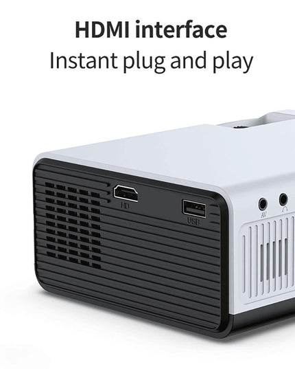 Portable Home Theater Projector - 80 Ansi Lumens Android 9.0 800X480P 1G + 8G-1915197971222368264