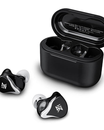 Kz Z3 Hybrid 1Dd & 1Ba Wireless Bluetooth 5.2 Tws Earphone - Black-1915197139554799616
