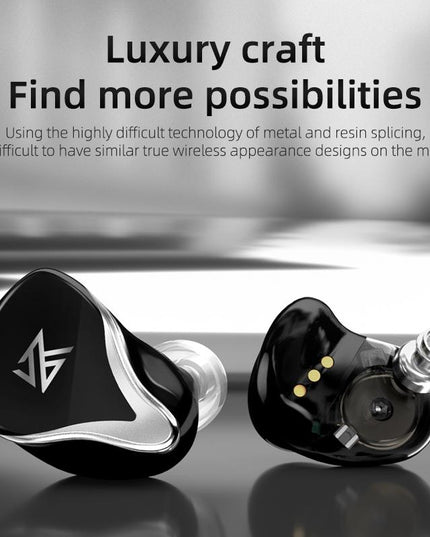 Kz Z3 Hybrid 1Dd & 1Ba Wireless Bluetooth 5.2 Tws Earphone - Black-1915197139554799624