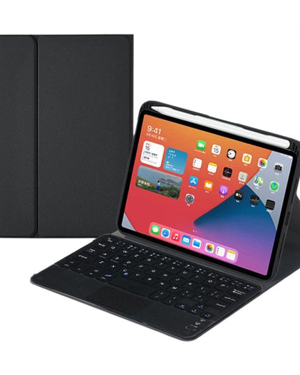 Detachable Bluetooth Keyboard Leather Tablet Case For Ipad Mini 6 With Touchpad & Holder - Black-1915196908301848576