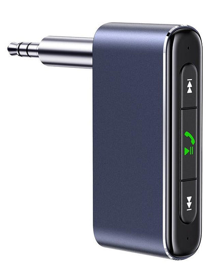 Mini Car Bluetooth 5.0 Audio Receiver - Grey 3.5Mm Plug-1915196866081984513