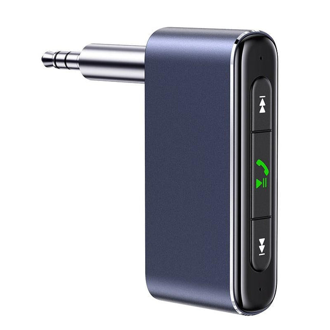 Mini Car Bluetooth 5.0 Audio Receiver - Grey 3.5Mm Plug-1915196866081984513