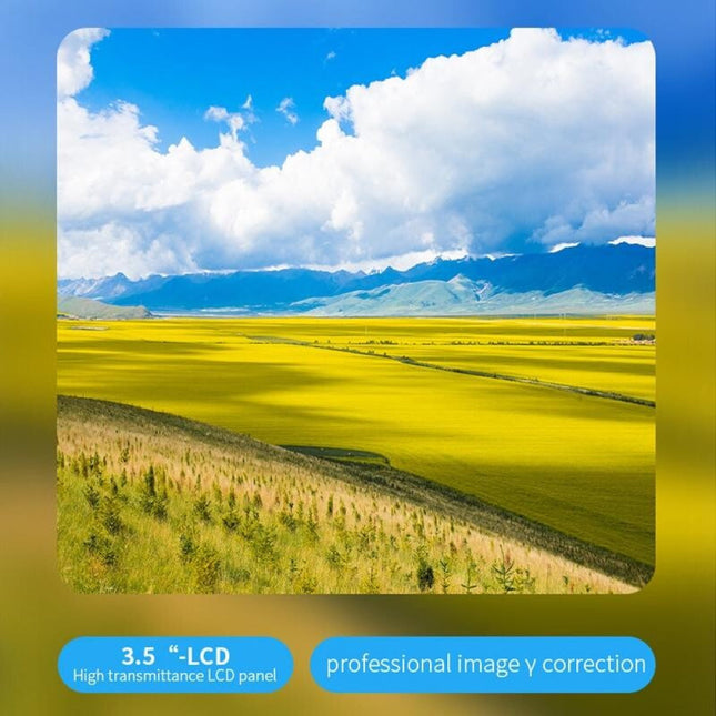 Portable Home Theater Lcd Projector - 1200 Lumens 1024X600 Same Screen Blue-1915196656807186438