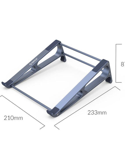 Vertical Laptop Storage Holder - Multi-Functional Grey-1915196904187236353