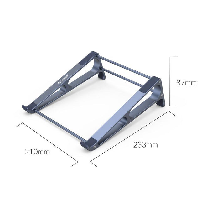 Vertical Laptop Storage Holder - Multi-Functional Grey-1915196904187236353