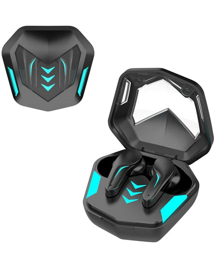 Black Wireless Gaming Bluetooth Earphones - Md168 Tws-1915196814827589639