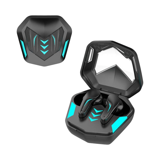 Black Wireless Gaming Bluetooth Earphones - Md168 Tws-1915196814827589639