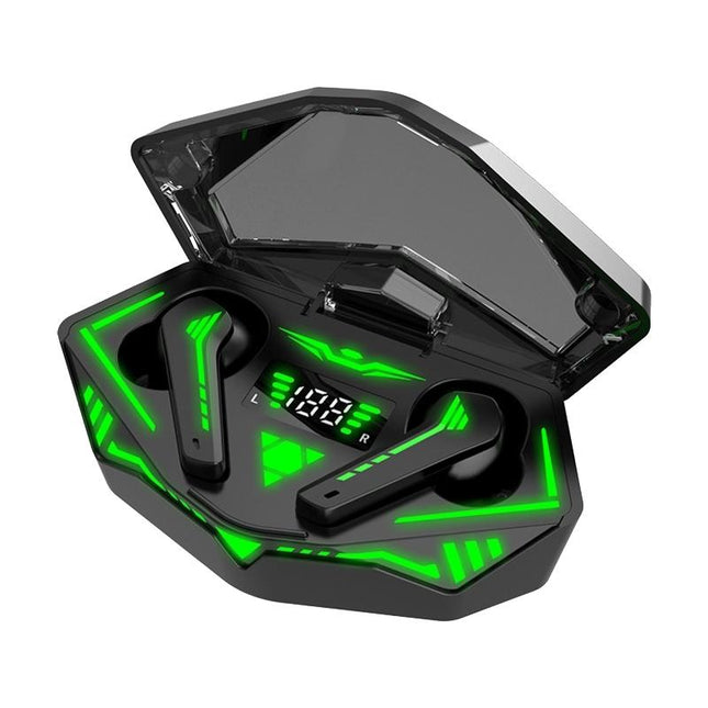 Wireless Gaming Bluetooth Earphones - Black-1915196835241267207