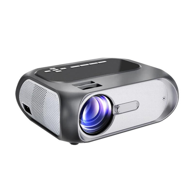 720P Home Theater Projector - 200 Ansi Lumens - Silver Grey-1915196653896339456