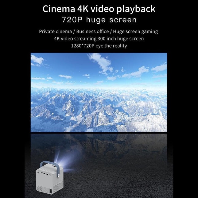 Intelligent Portable Hd 4K Projector-1915196646656970755