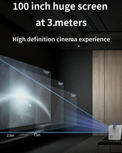 Intelligent Portable 4K Hd Projector - E300-1915196649202913282