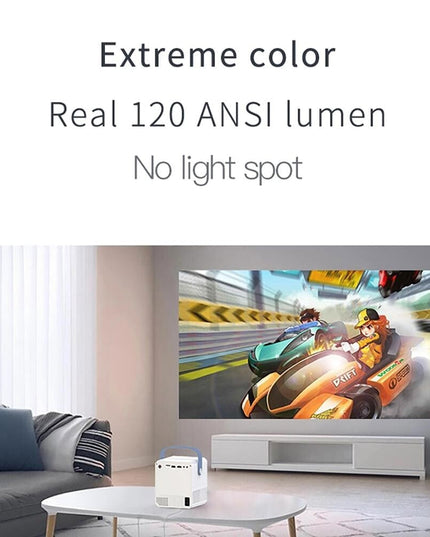 Intelligent Portable 4K Hd Projector - E300-1915196649202913284