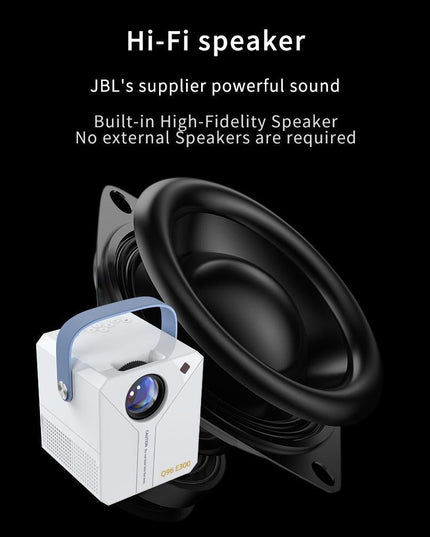 Intelligent Portable 4K Hd Projector - E300-1915196649202913285