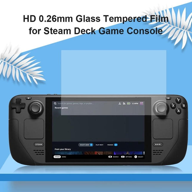 9H Tempered Glass Film For Steam Deck Console - 0.26Mm-1915198291658805253