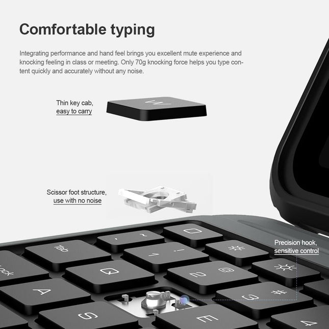 Bluetooth Touch Keyboard Smart Tablet Case For Ipad Air 10.9 / 4 / 5 / Pro 11 2020-2022 In Black-1915196835400650760