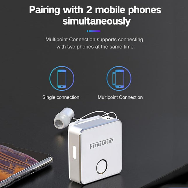 Wireless F1 Earbuds - Bluetooth Compact Black-1915196923724304388