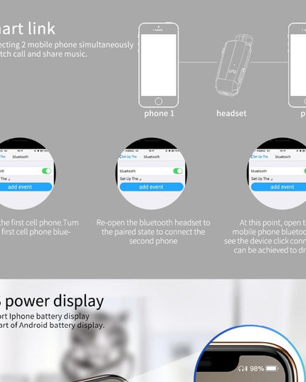 Wireless Noise-Cancelling Earbuds With Cvc6.0 Technology-1915196907353935875