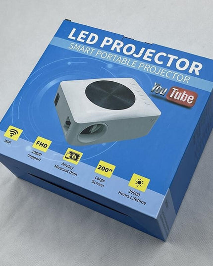 Smart Mini Led Projector - 80 Ansi Lumens 1280X720P-1915197689612603398